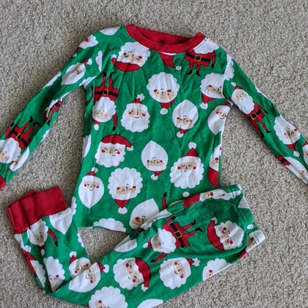 Carter's 3t Santa Pajamas